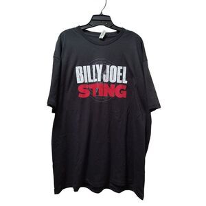 Billy Joel & Sting Concert T-Shirt Men’s 3X Black San Diego 04-13-2024 Tour